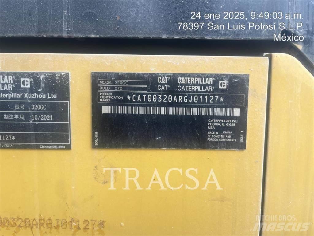 CAT 320GC Bageri guseničari