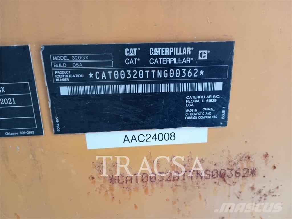 CAT 320GX Bageri guseničari