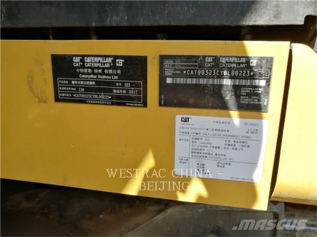 CAT 323-07 Bageri guseničari