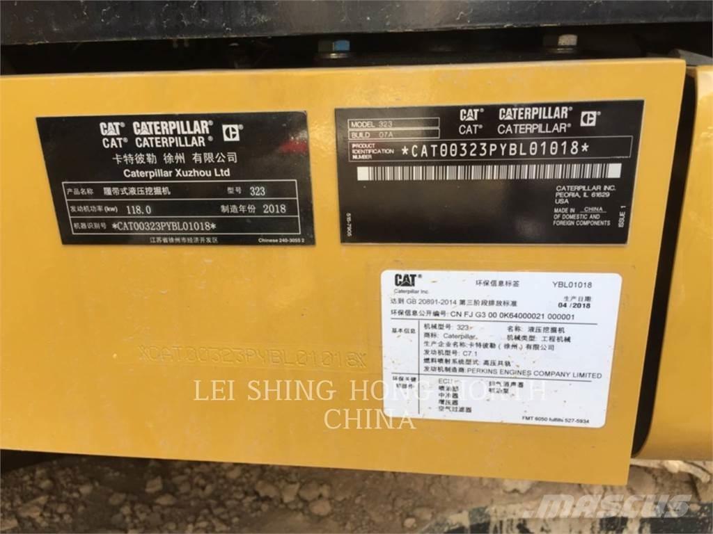 CAT 323-07 Bageri guseničari