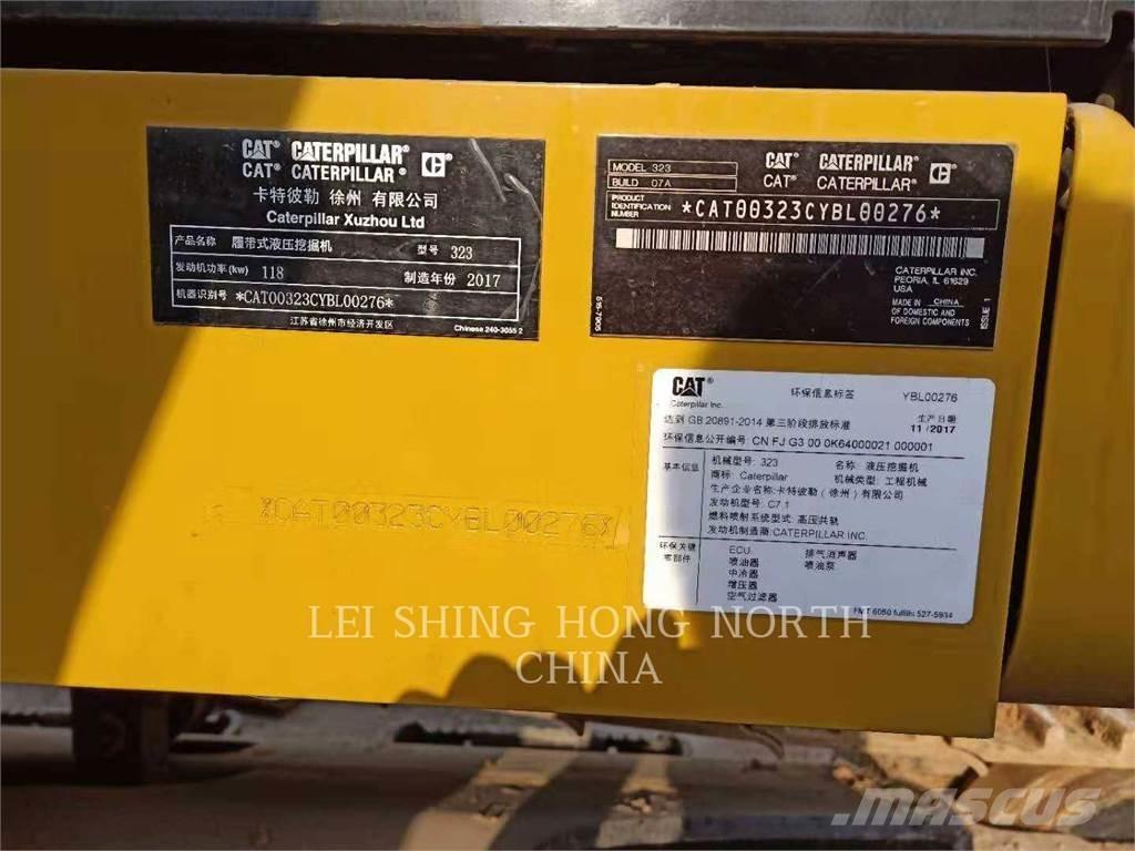 CAT 323-07 Bageri guseničari