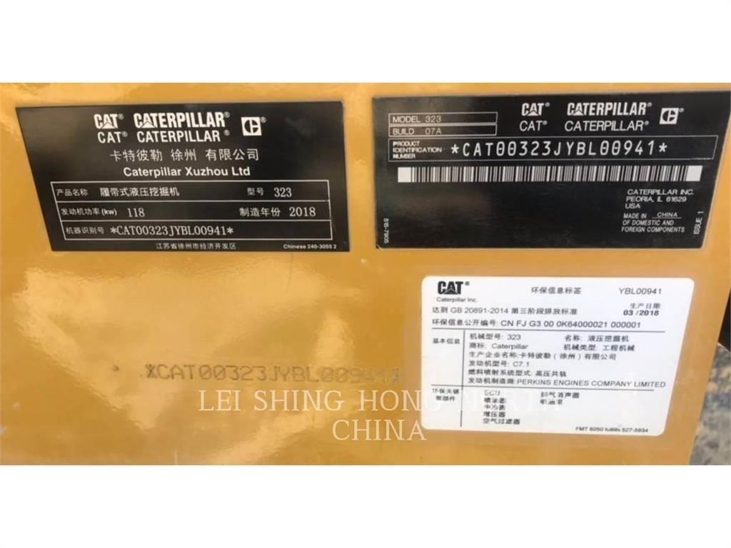 CAT 323-07 Bageri guseničari