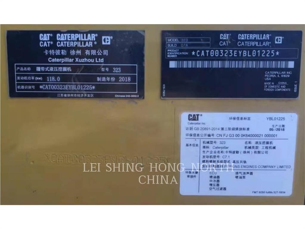 CAT 323-07 Bageri guseničari