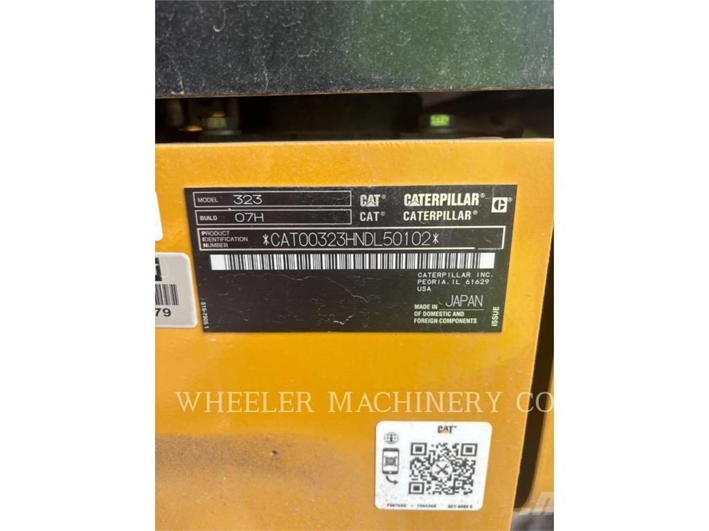 CAT 323 CF Bageri guseničari