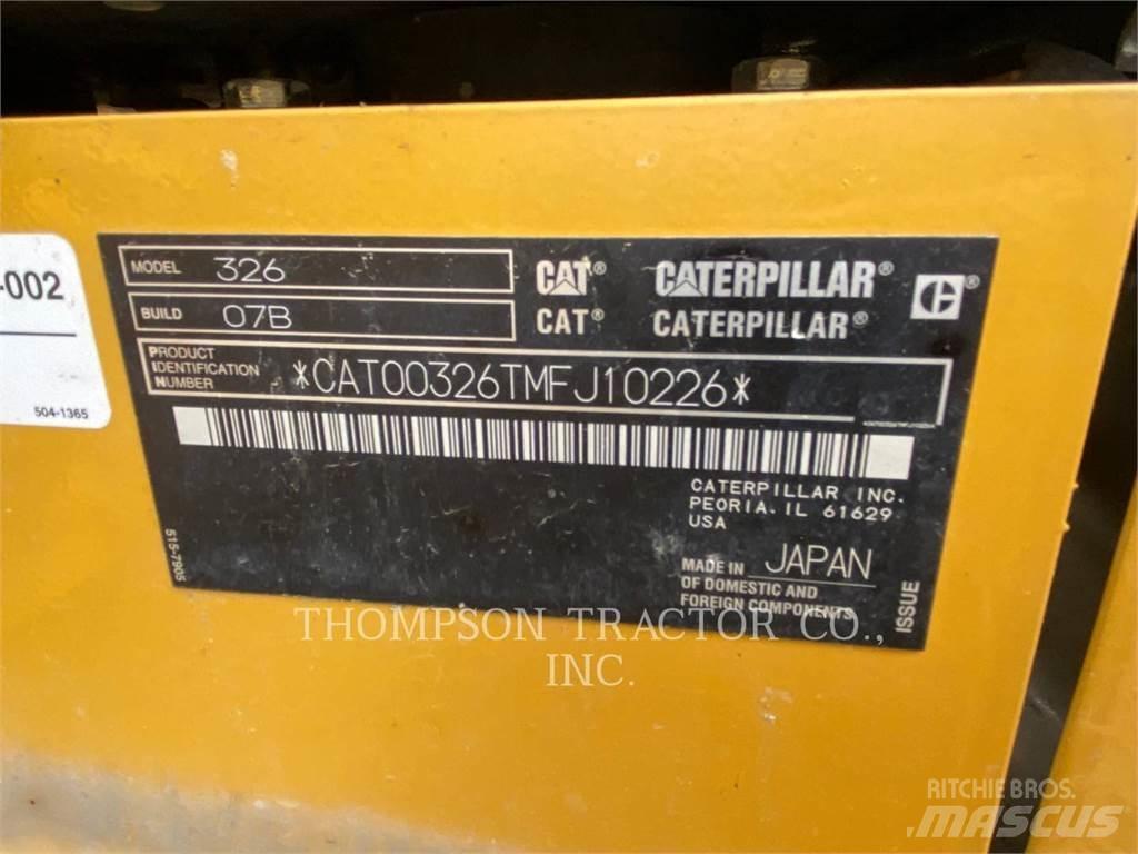 CAT 326 Bageri guseničari