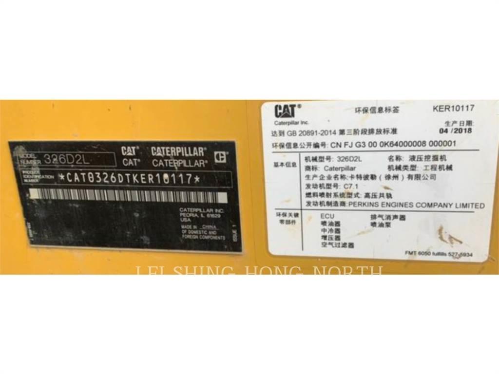 CAT 326D2L Bageri guseničari