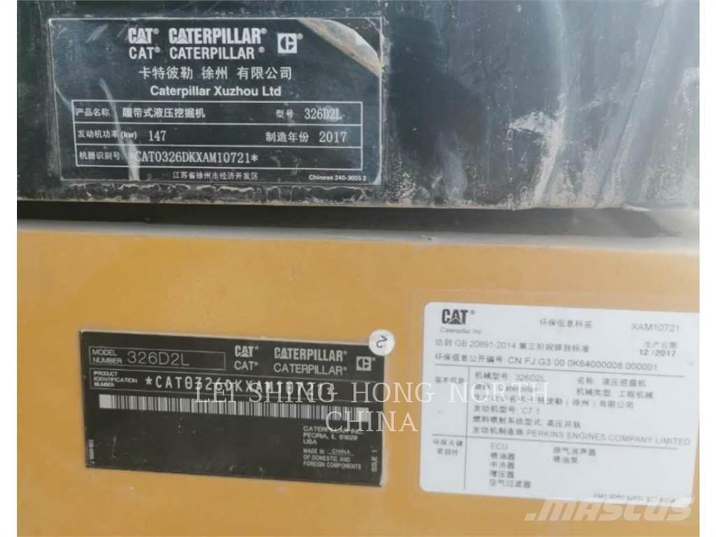 CAT 326D2L Bageri guseničari