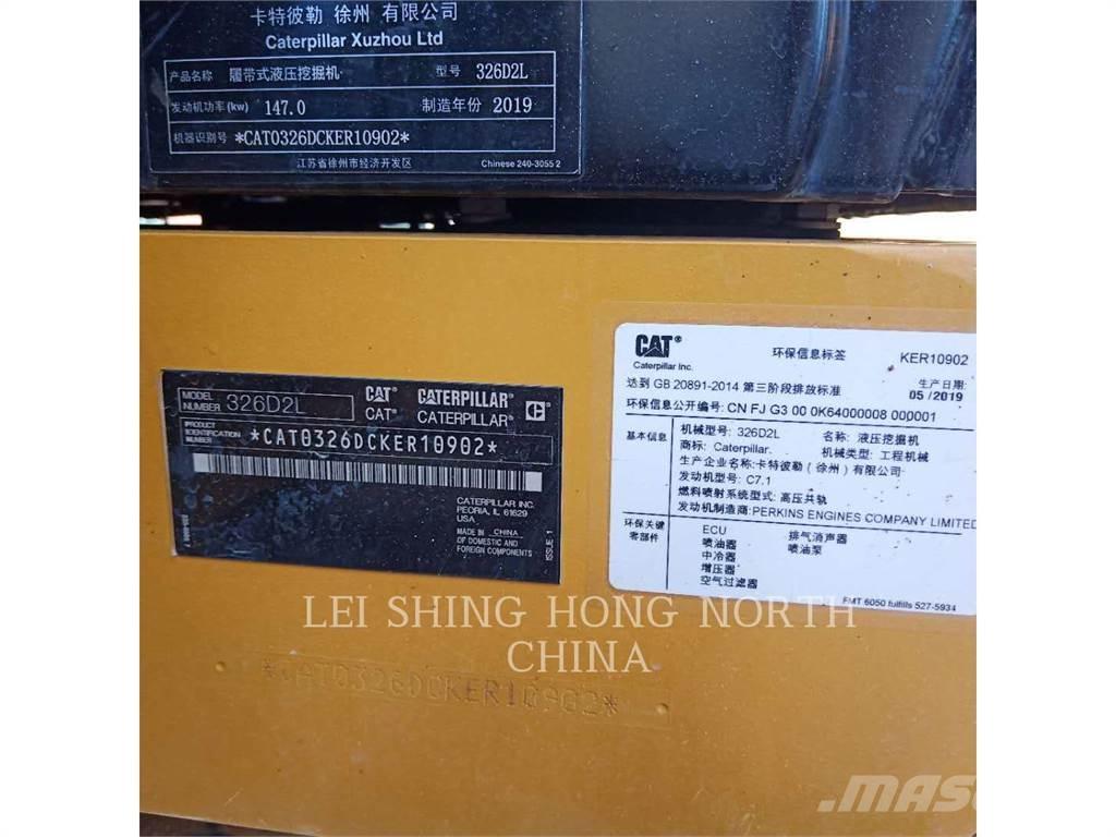 CAT 326D2L Bageri guseničari