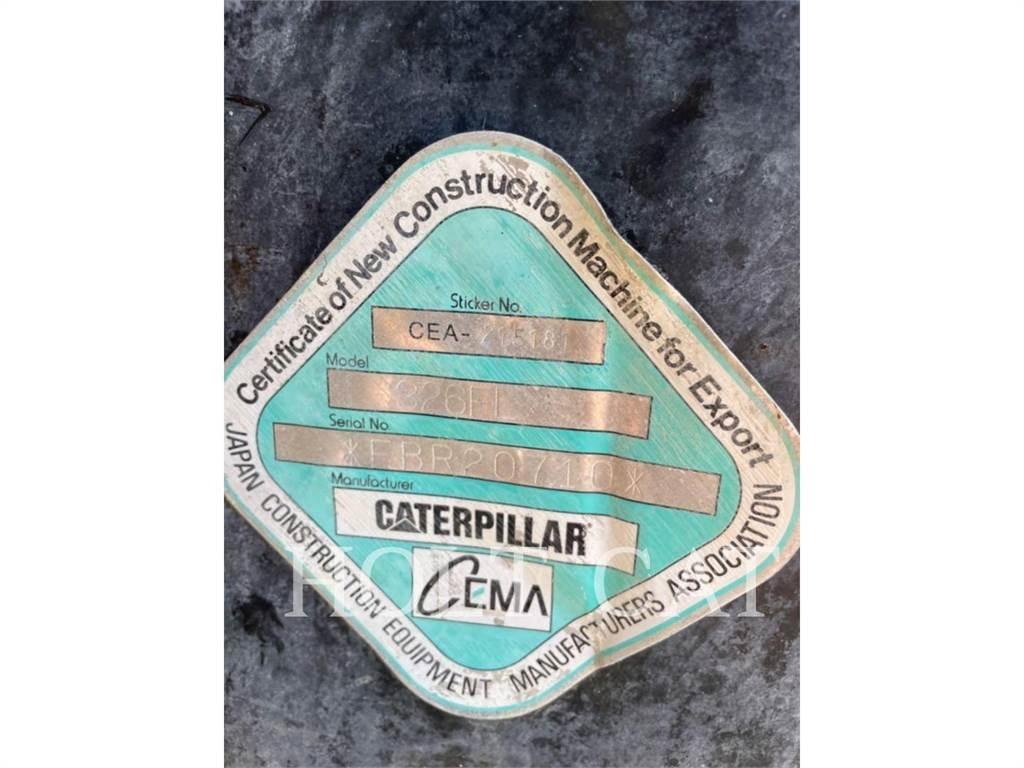 CAT 326FL Bageri guseničari