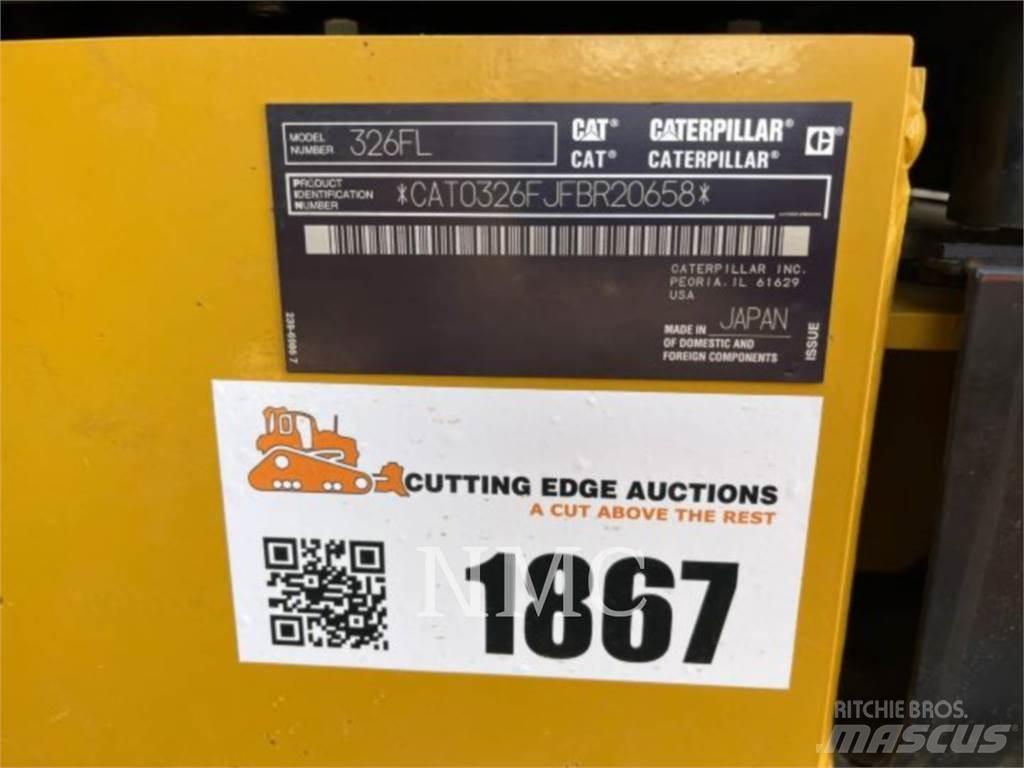 CAT 326FL Bageri guseničari