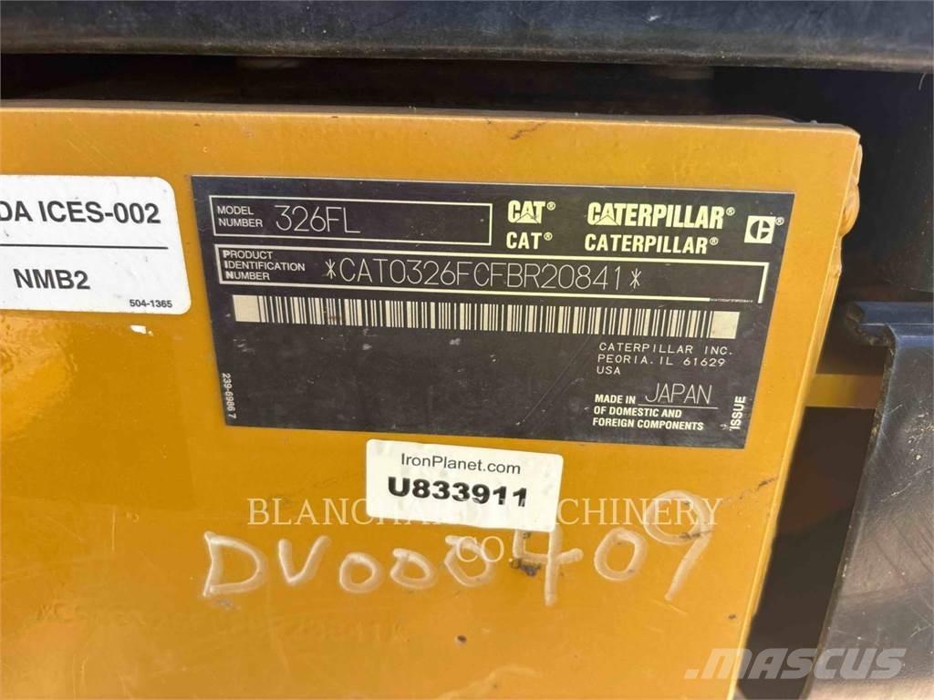 CAT 326FL Bageri guseničari