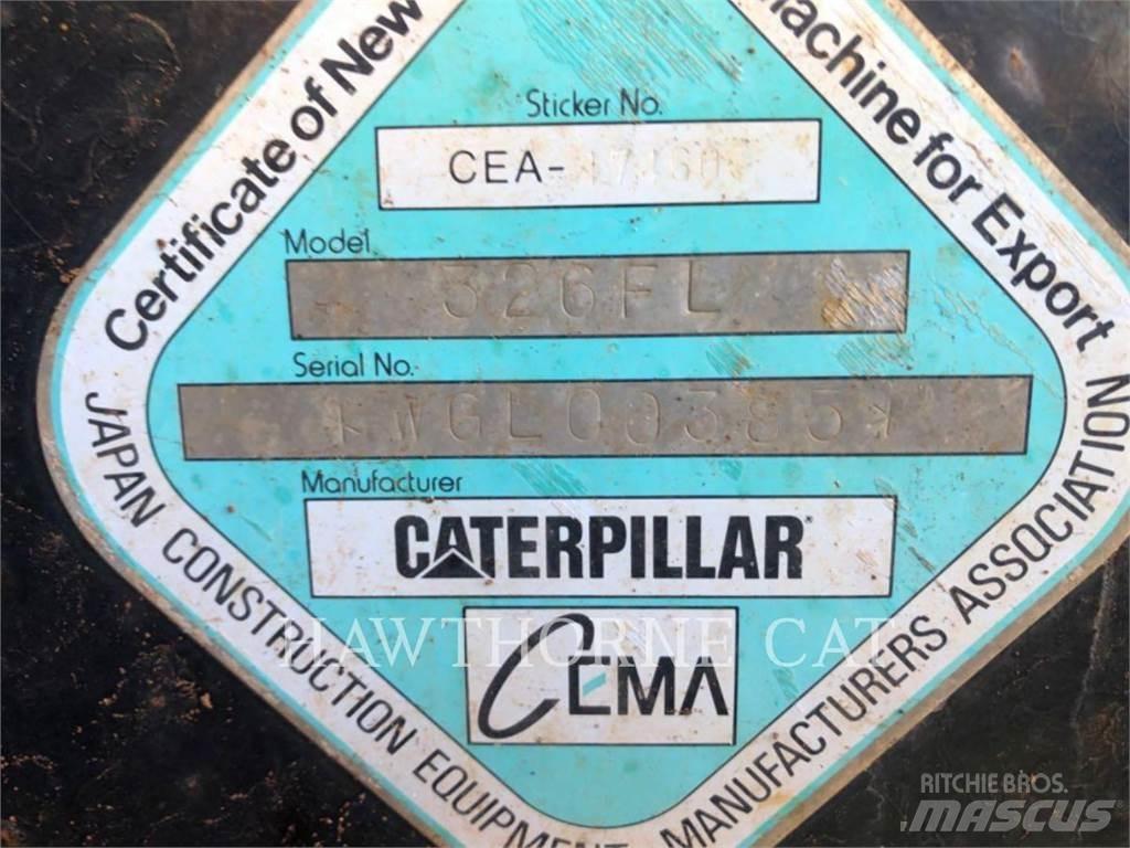 CAT 326FL Bageri guseničari