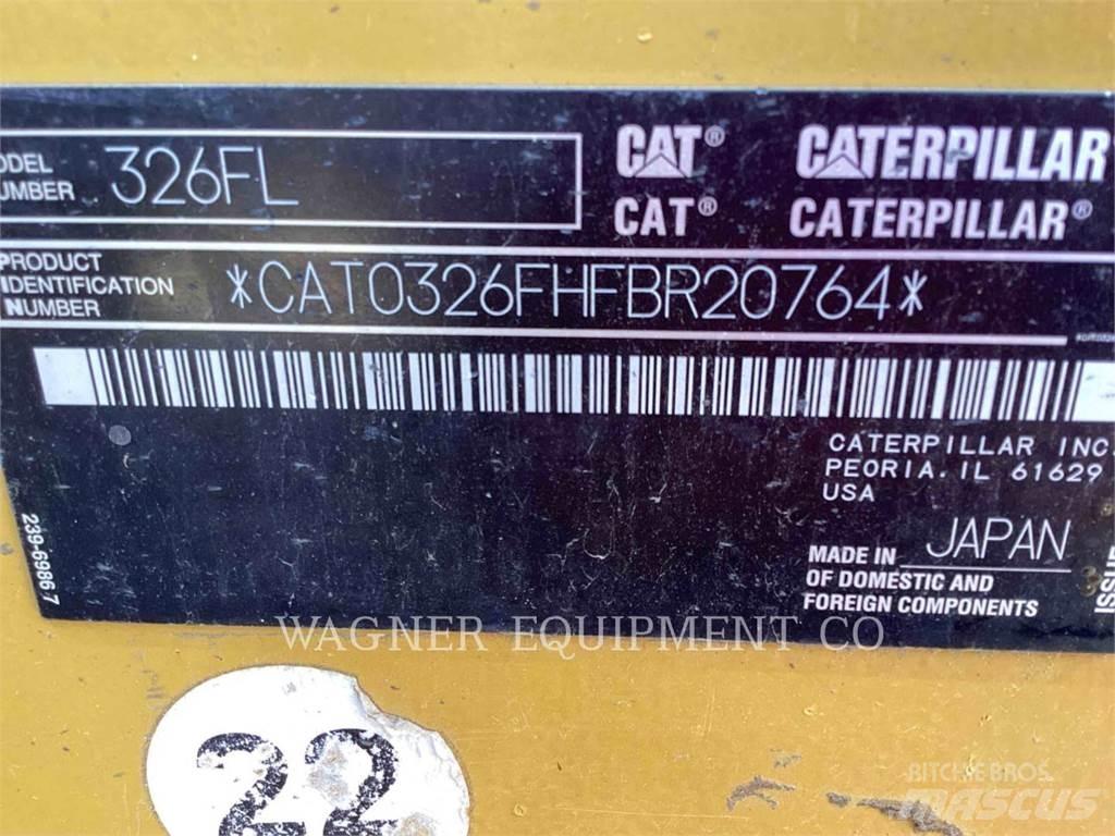 CAT 326FL Bageri guseničari