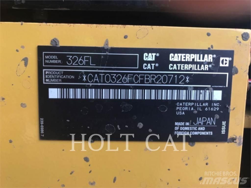 CAT 326FL Bageri guseničari
