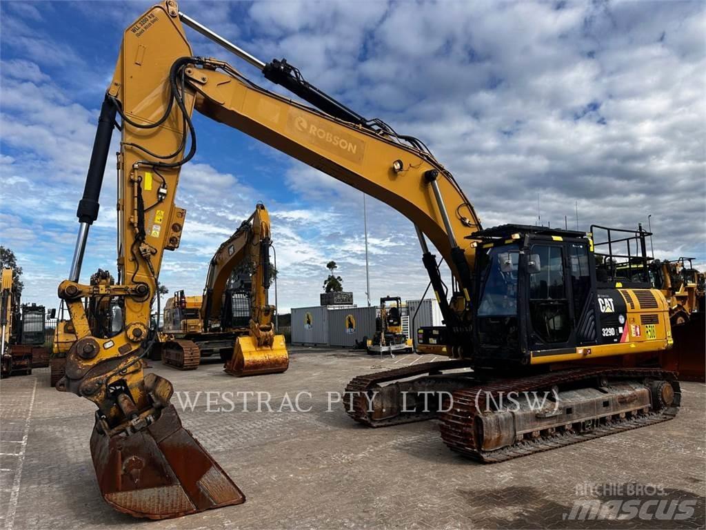 CAT 329DL Bageri guseničari