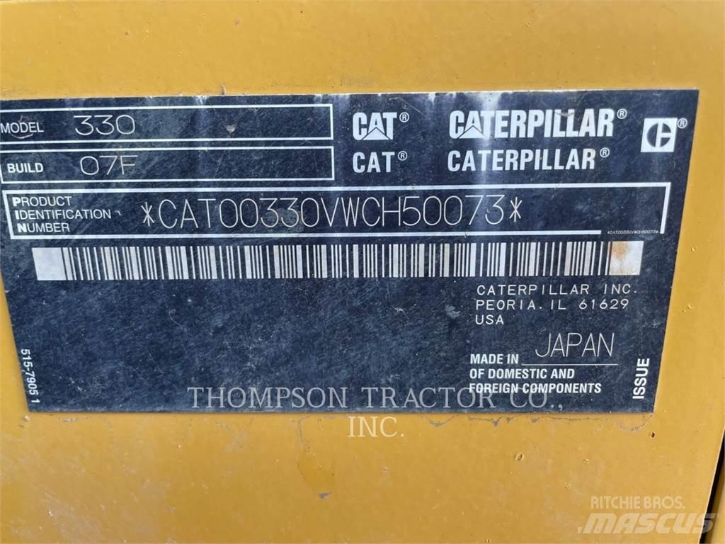 CAT 330 Bageri guseničari