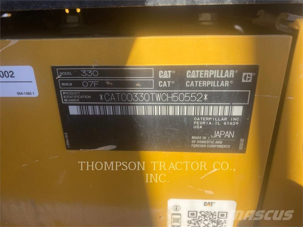 CAT 330 Bageri guseničari