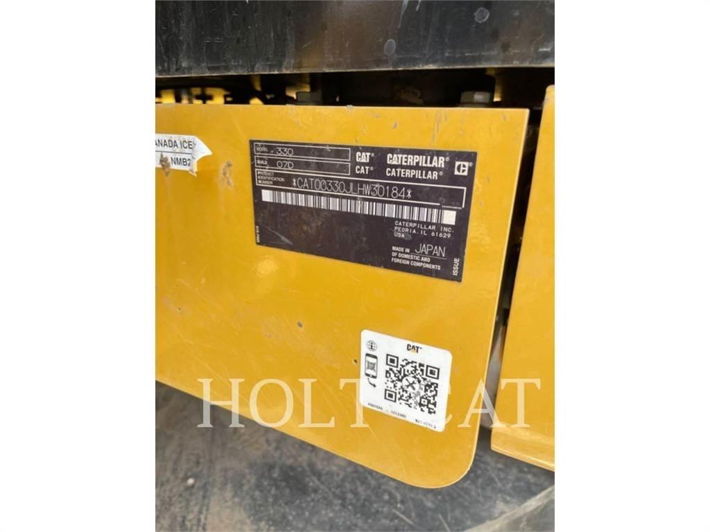 CAT 330 TC Bageri guseničari