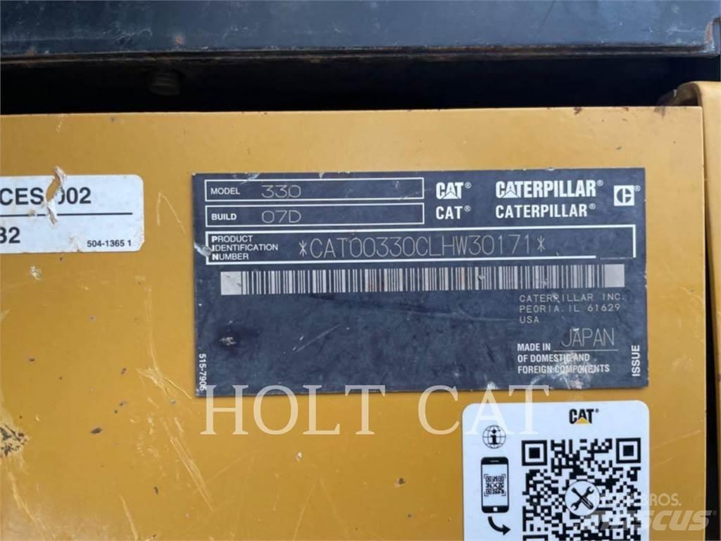 CAT 330 TC Bageri guseničari