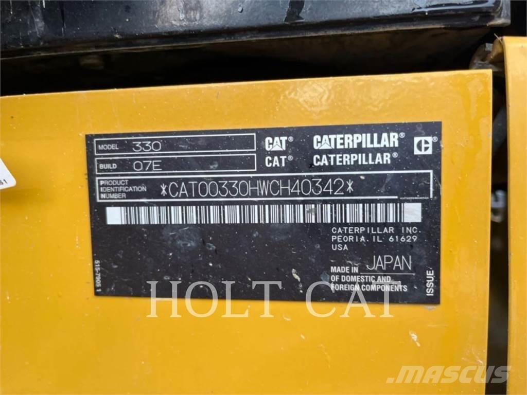 CAT 330 TC Bageri guseničari