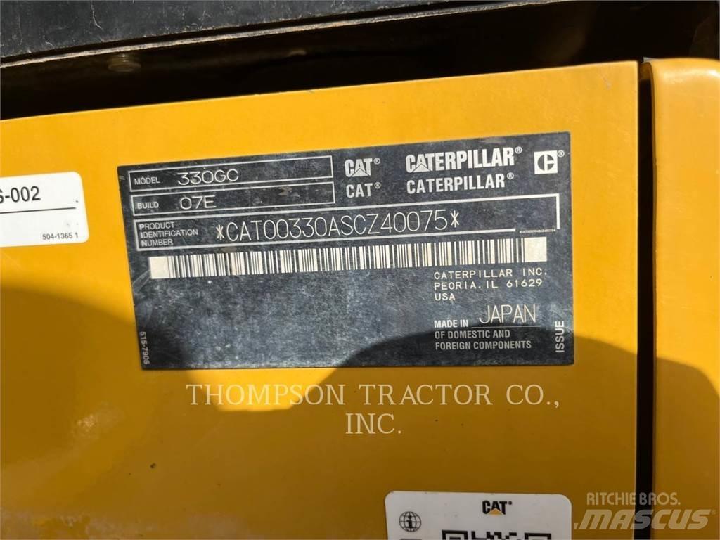 CAT 330GC Bageri guseničari