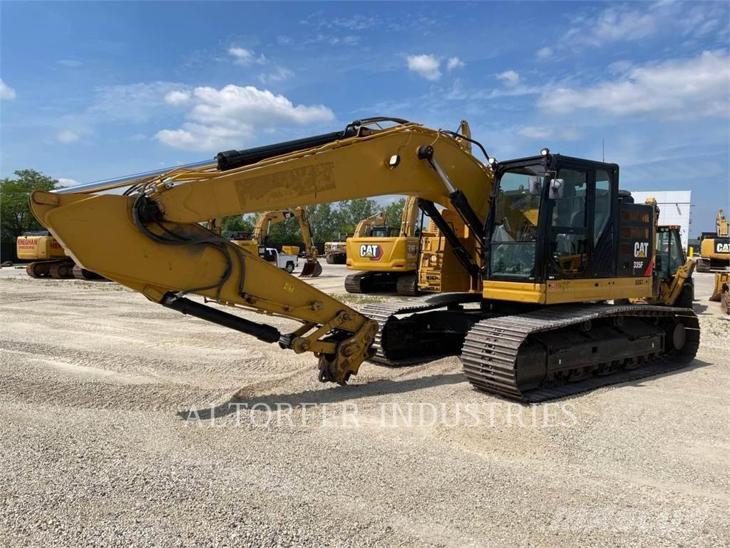 CAT 335F LCR Bageri guseničari