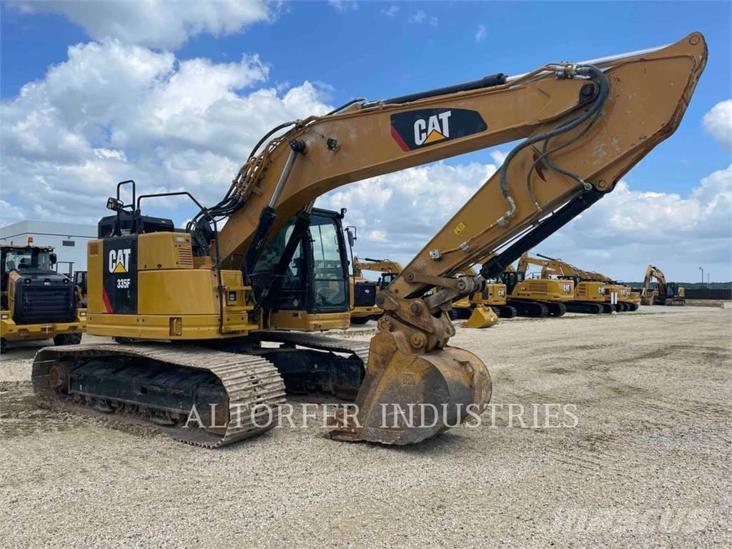 CAT 335F LCR Bageri guseničari