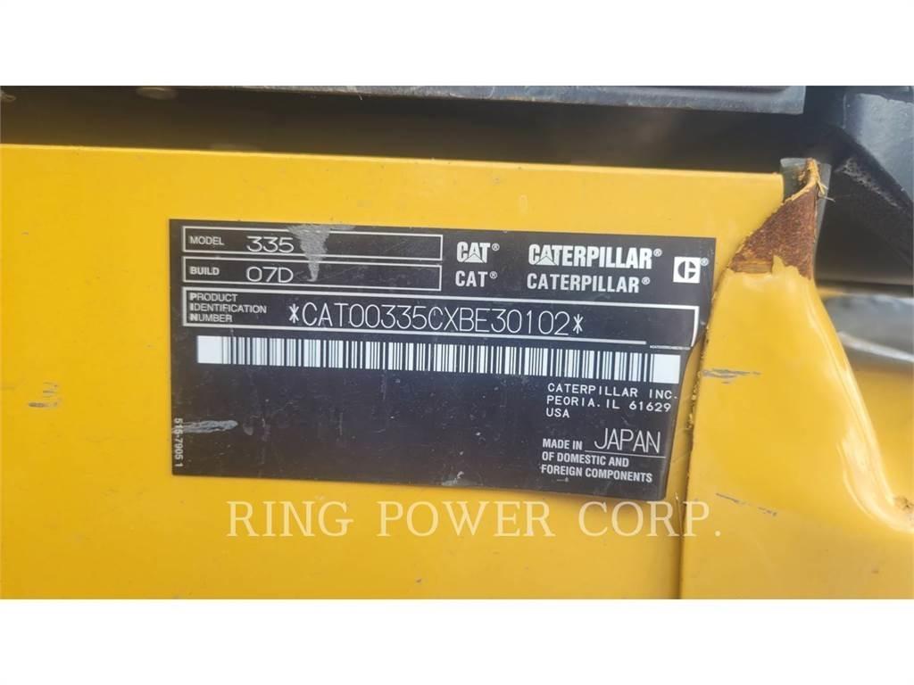 CAT 335QC Bageri guseničari