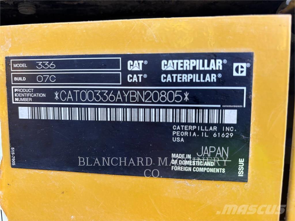 CAT 336 Bageri guseničari