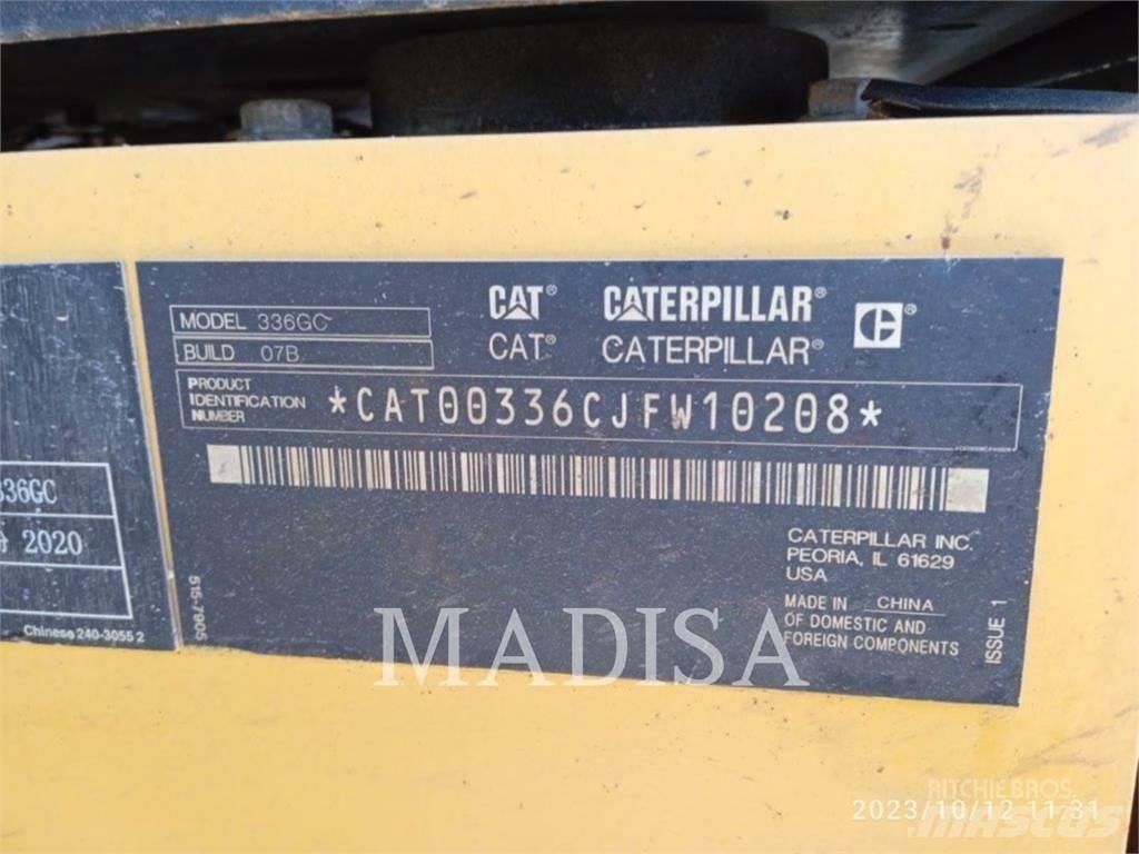 CAT 336 GC Bageri guseničari