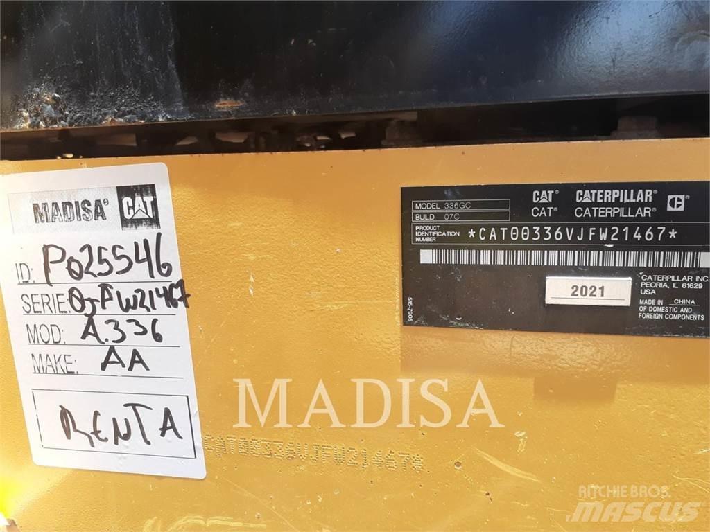CAT 336 GC Bageri guseničari