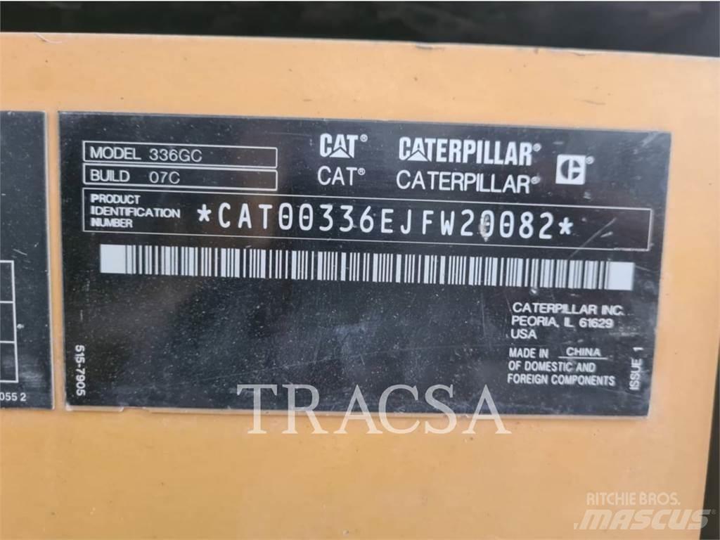 CAT 336 GC Bageri guseničari