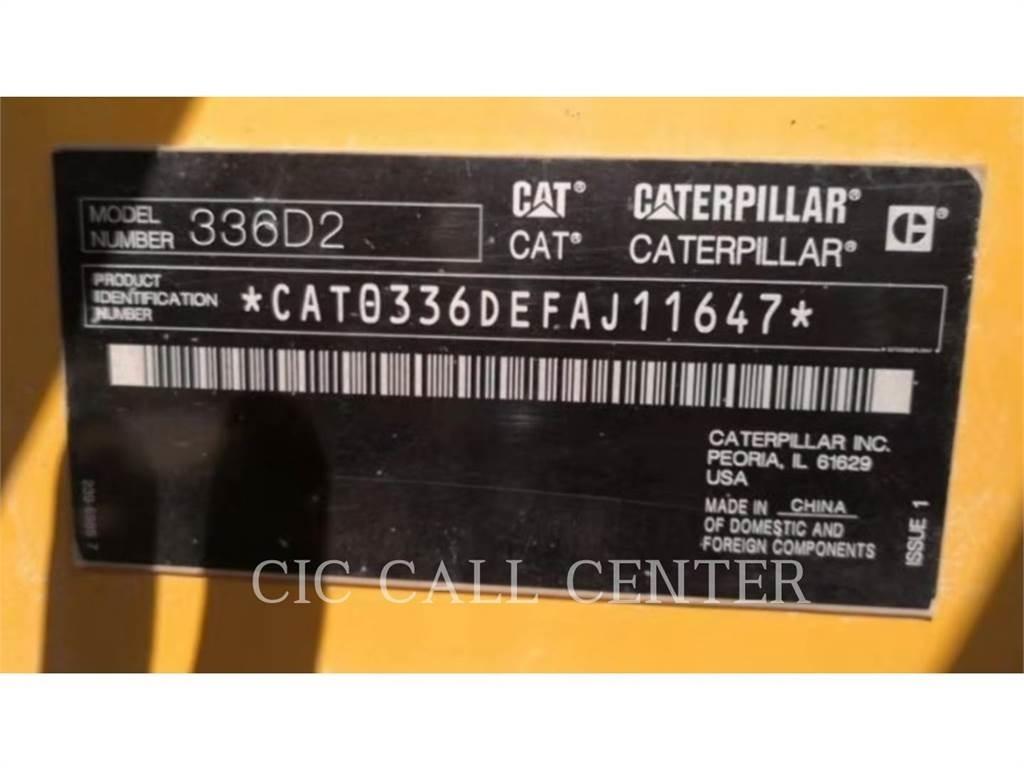 CAT 336D2 Bageri guseničari