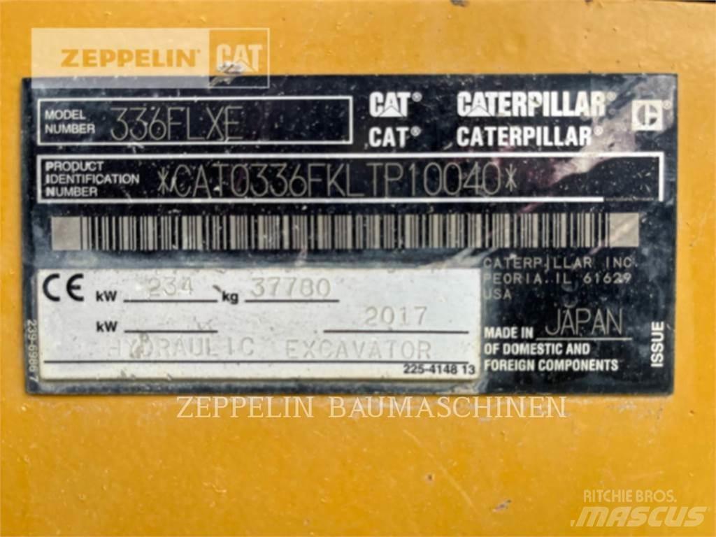 CAT 336FLNXE Bageri guseničari