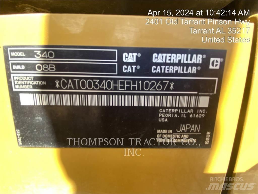 CAT 340 Bageri guseničari