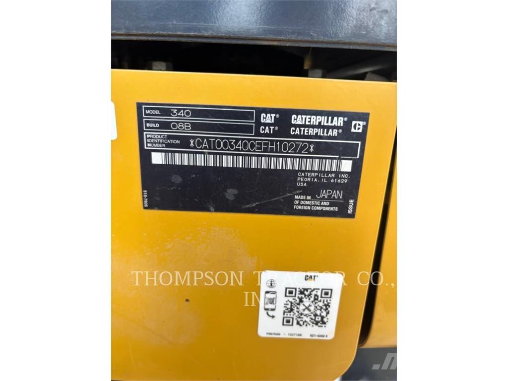 CAT 340 Bageri guseničari