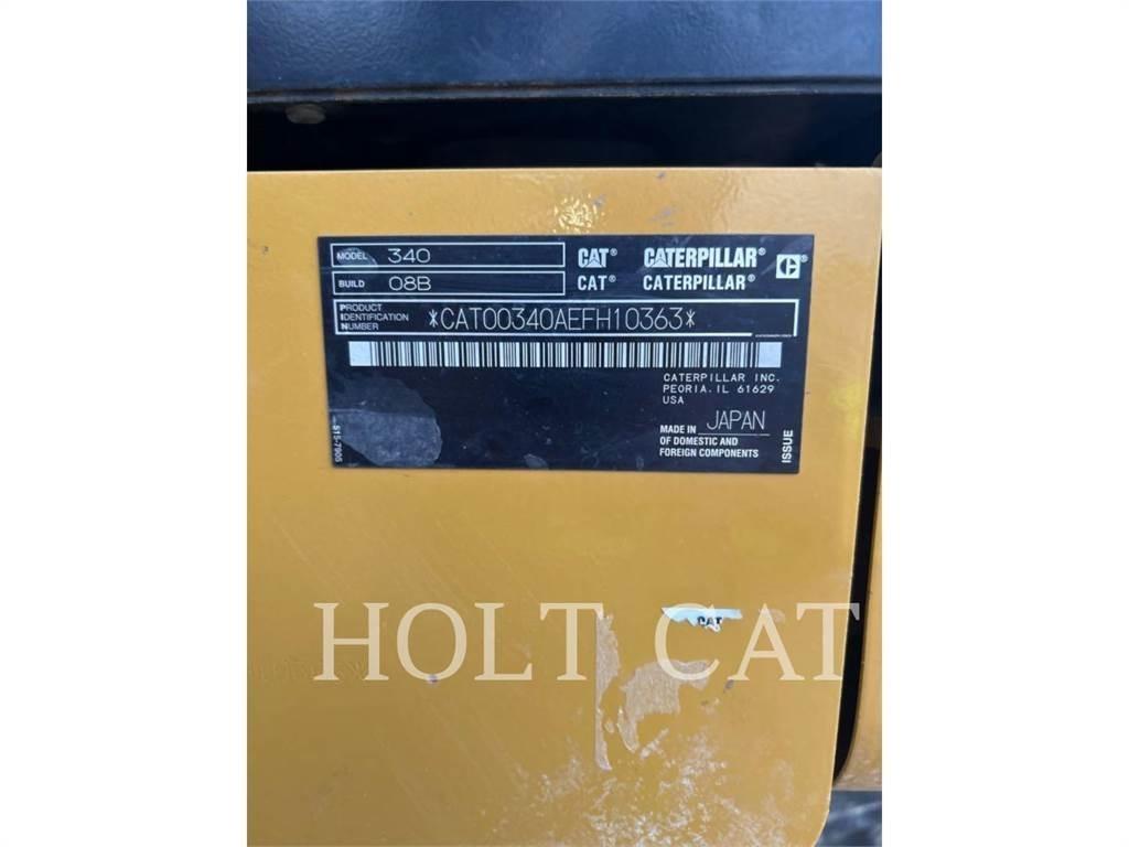 CAT 340 10 TC Bageri guseničari