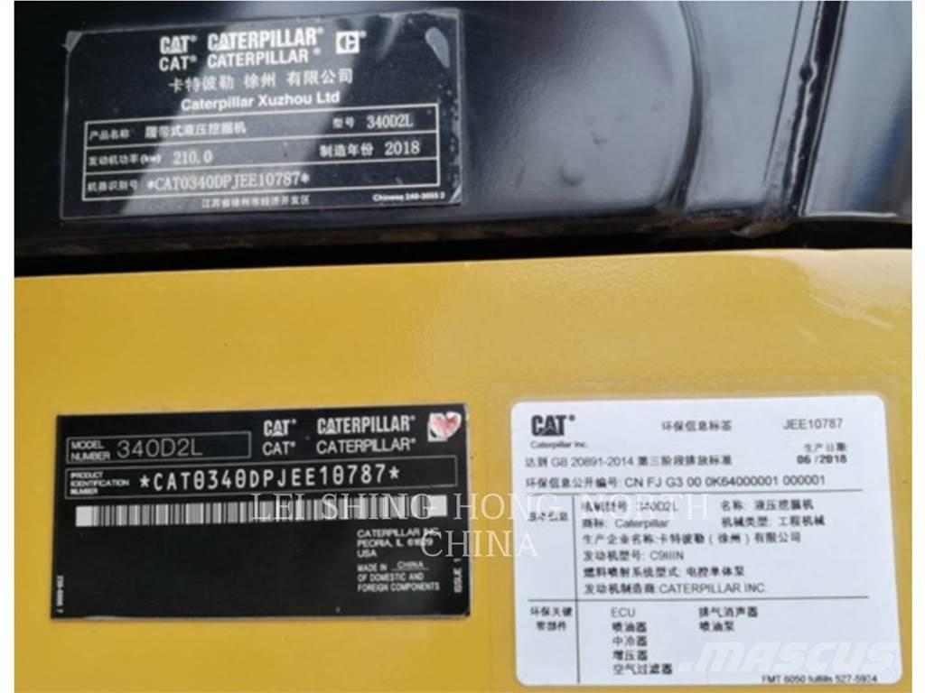 CAT 340D2L Bageri guseničari