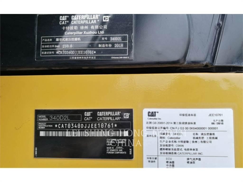 CAT 340D2L Bageri guseničari