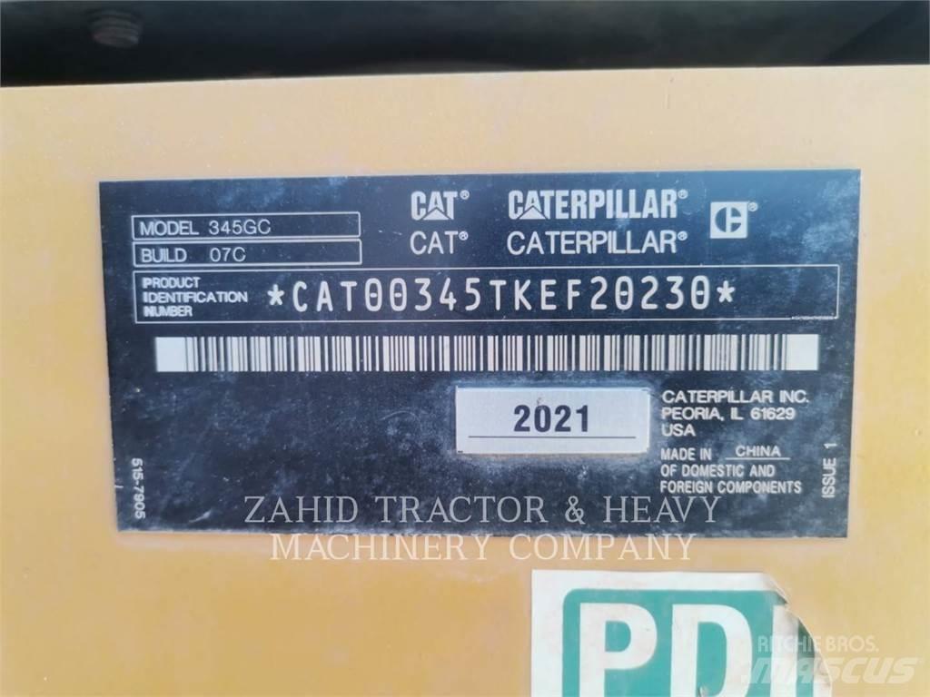 CAT 345-07GC Bageri guseničari
