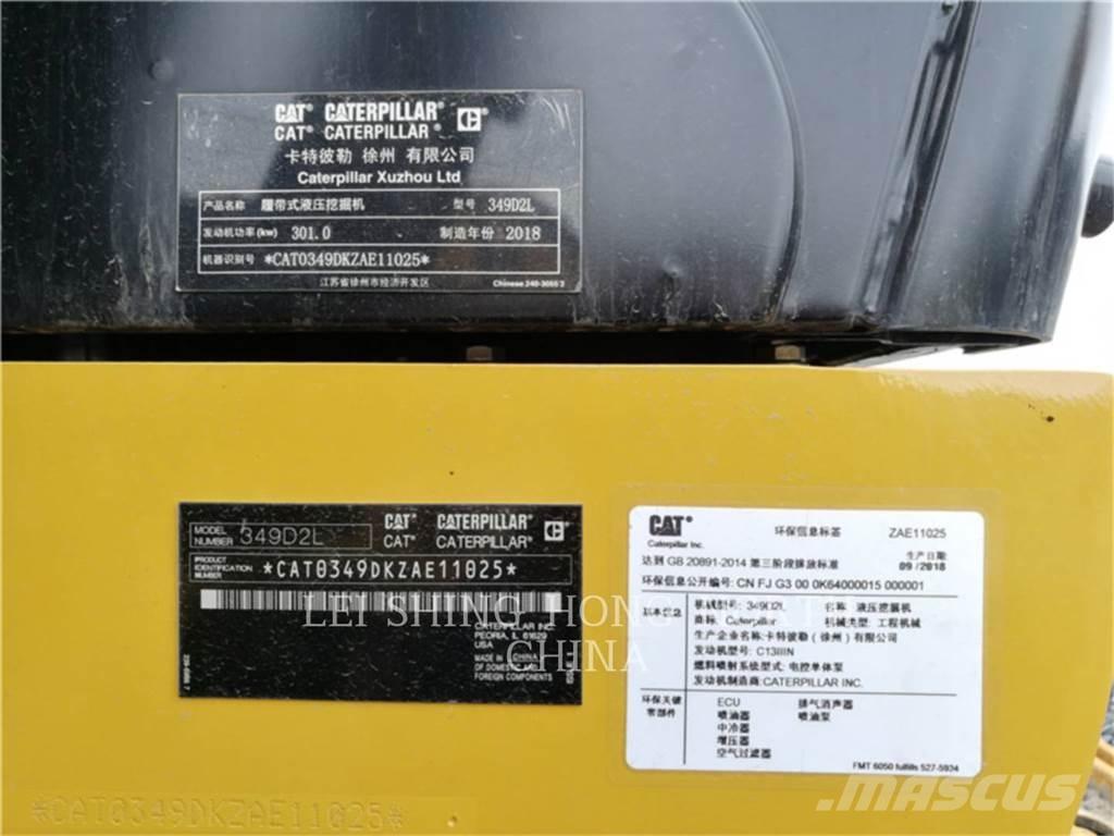 CAT 349 D2 L Bageri guseničari