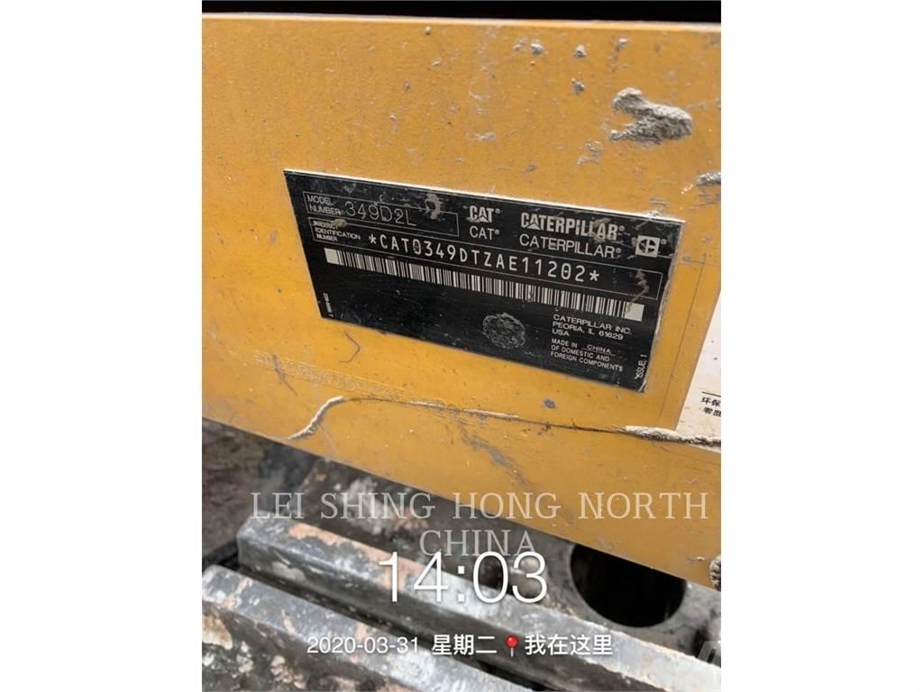 CAT 349 D2 L Bageri guseničari