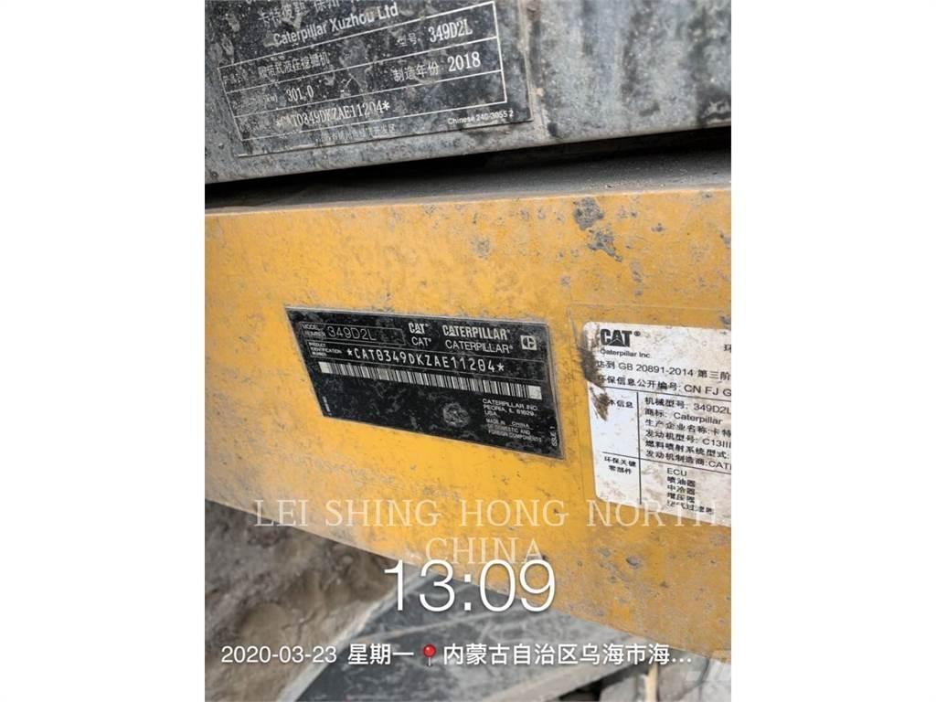 CAT 349 D2 L Bageri guseničari