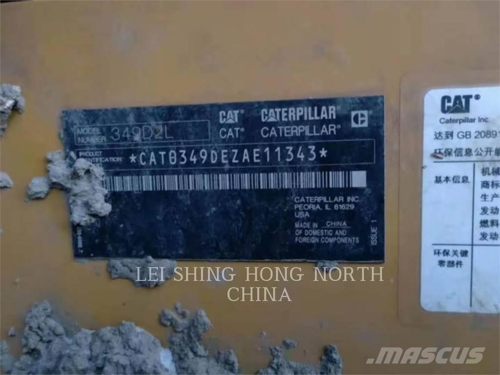 CAT 349D2L Bageri guseničari