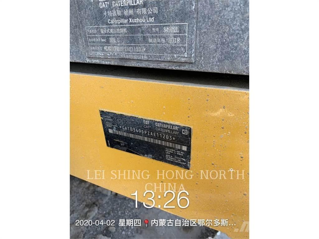 CAT 349D2L Bageri guseničari