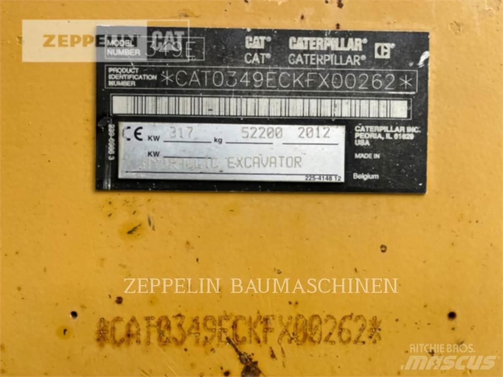 CAT 349EL Bageri guseničari