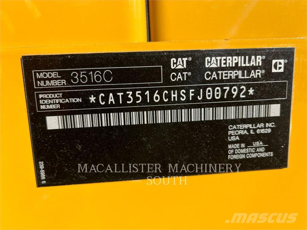 CAT 3516C Dizel generatori