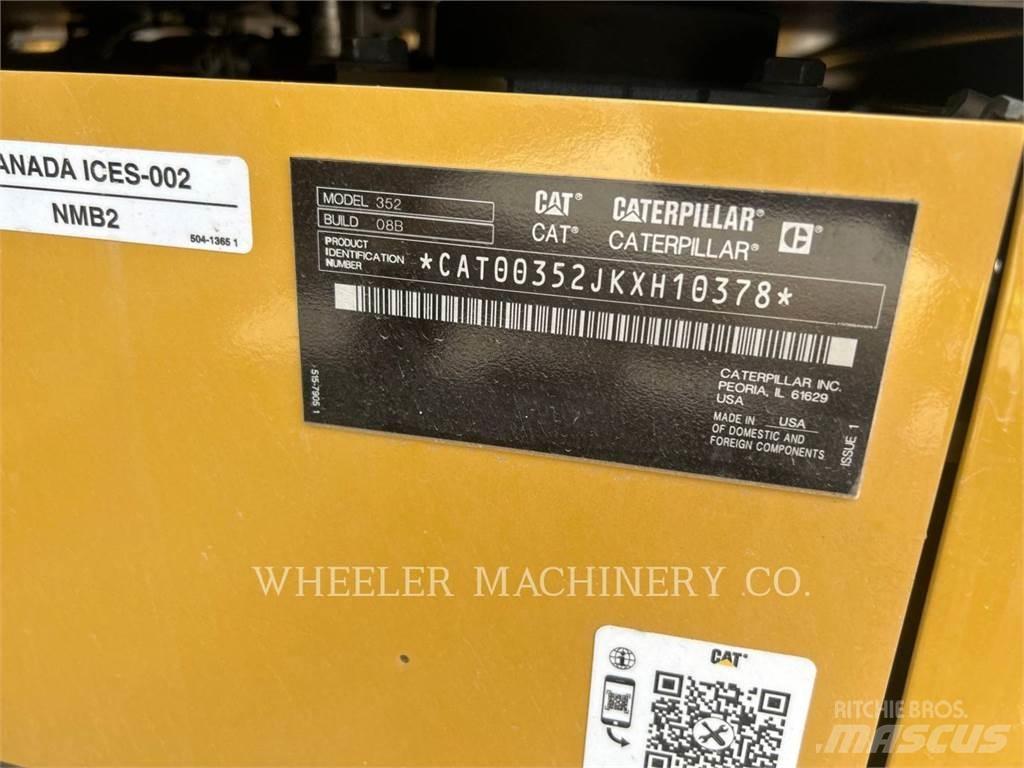 CAT 352 CF Bageri guseničari