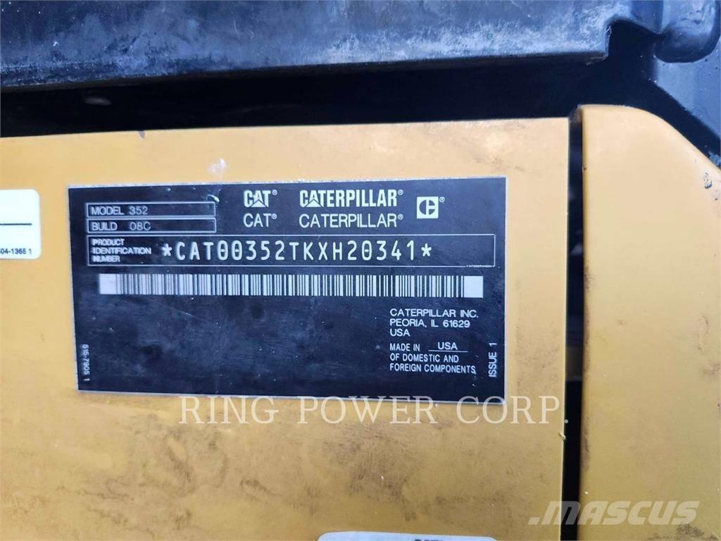 CAT 352EW Bageri guseničari