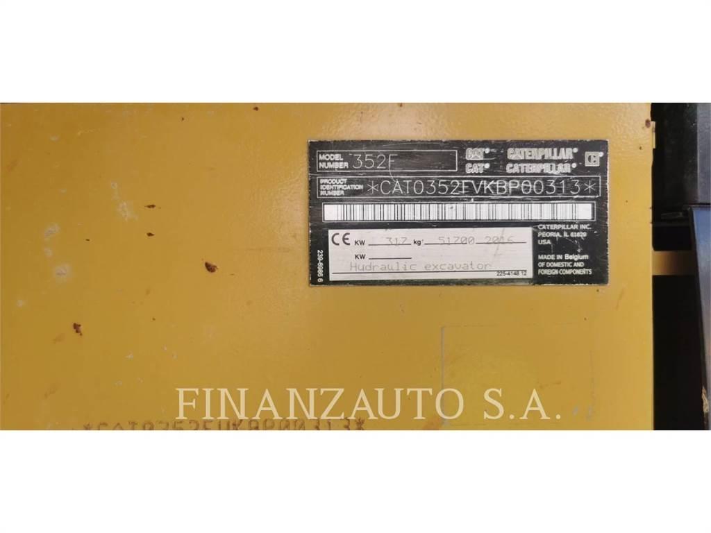 CAT 352FL Bageri guseničari